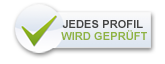 Jedes Profil wird geprüft